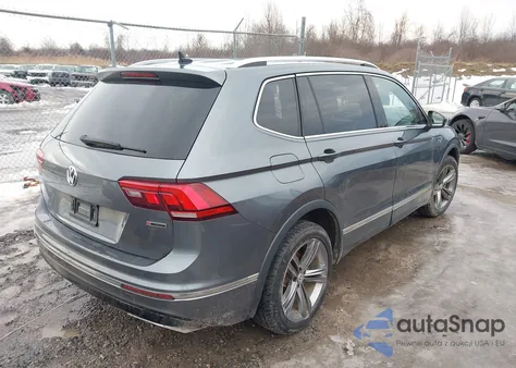 2021 Volkswagen Tiguan 2.0T Sel Premium R-Line z USA, uszkodzony, nr VIN 3VV4B7AX5MM081601